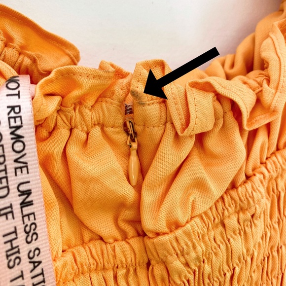 NEW House of CB Phedra Dress Warm Apricot Large+ (XL) - Picture 16 of 17